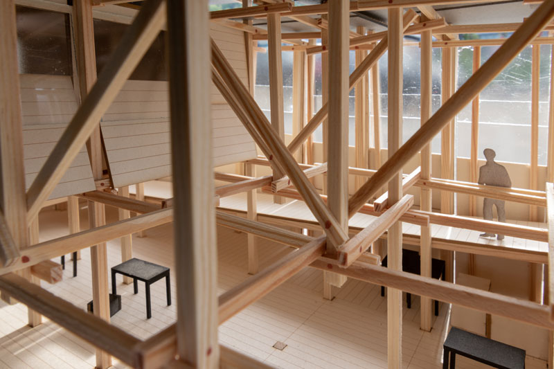 Holzpavillon